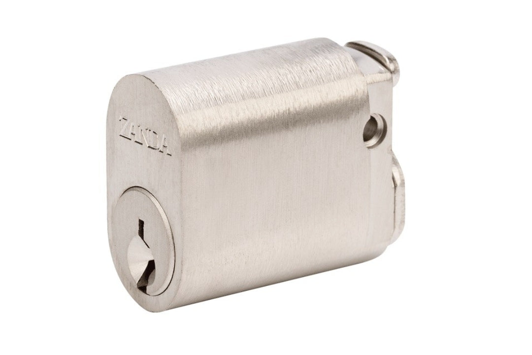 Zanda Oval Cylinder 6 Pin Multiple Finishes