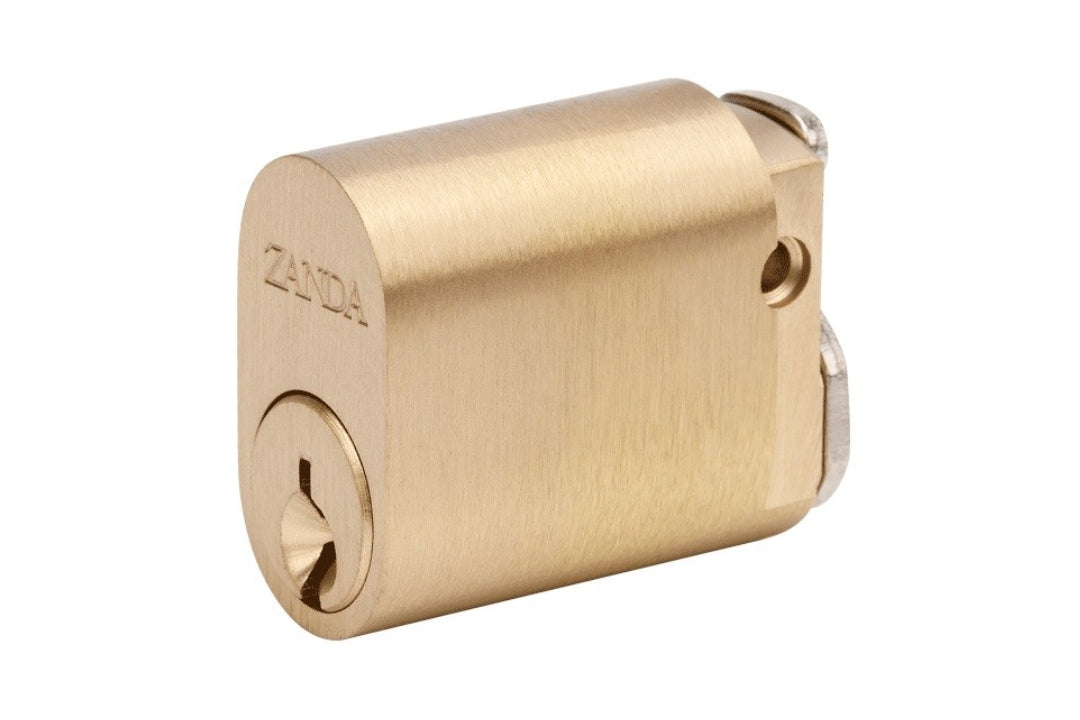 Zanda Oval Cylinder 6 Pin Multiple Finishes