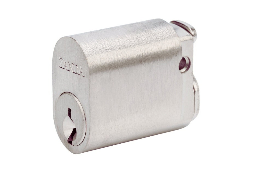 Zanda Oval Cylinder 6 Pin Multiple Finishes