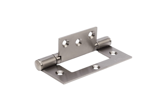 Product picture of the Zanda Fast Fix Bearing Hinge 100x70x2.5mm Graphite Nickel 5908.GN on a white background.