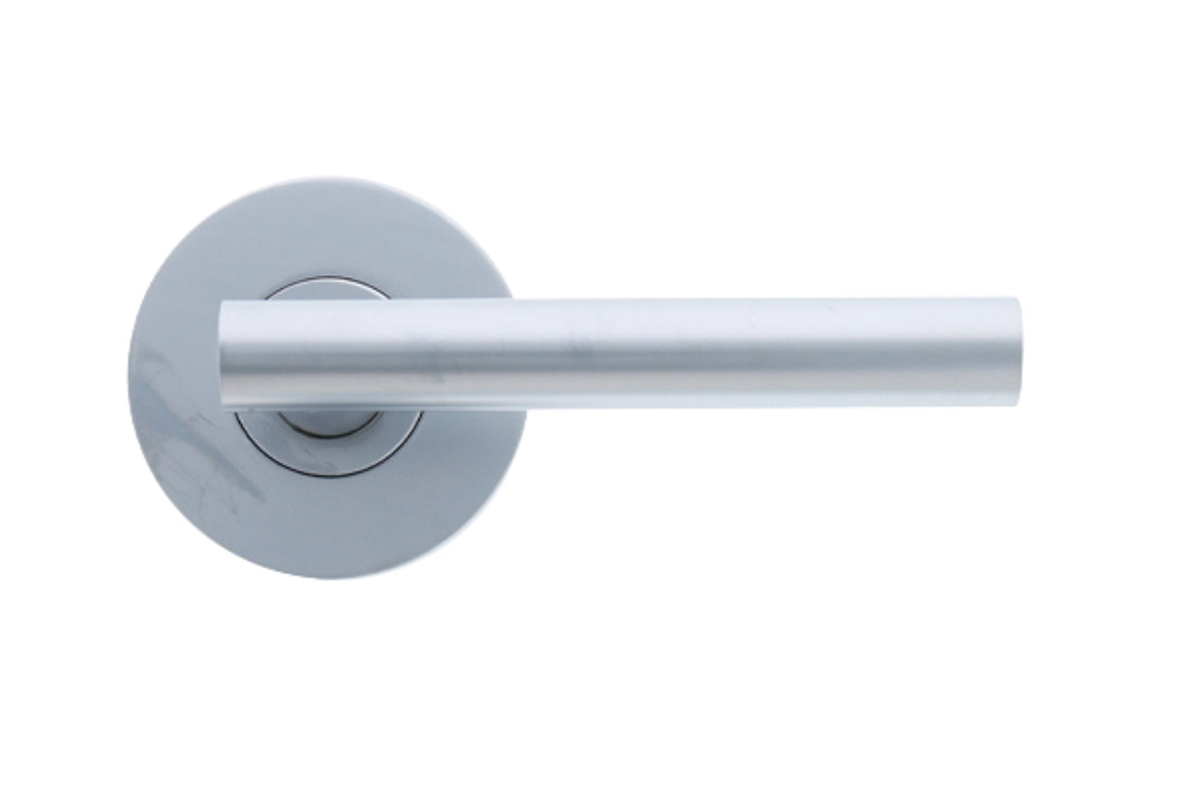 Nidus Domici Lever on Rose Satin Chrome - Multiple Applications Available