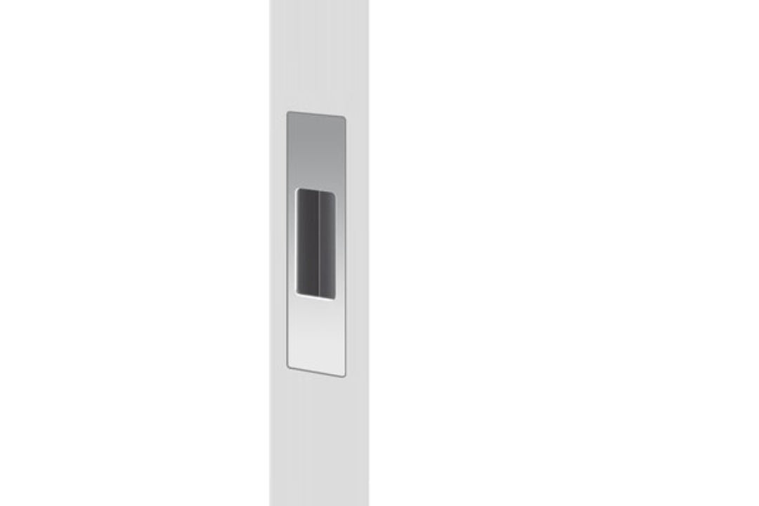 Product image of the CP8001/92 Polished Chrome Mardeco End Pull on a white background.