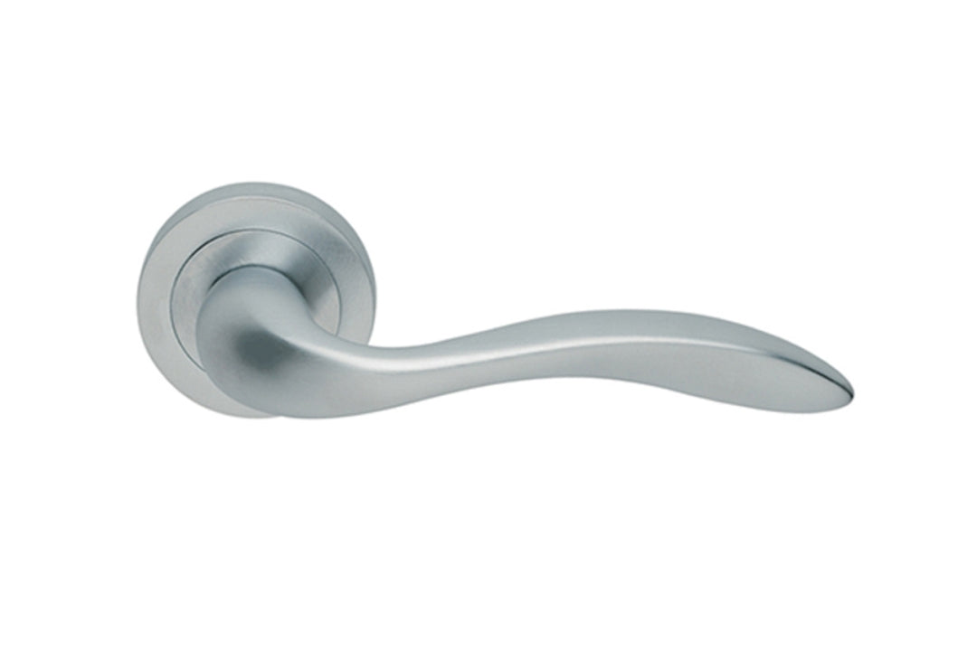 Manital Giava Door Handle Lever Set on Round Rose
