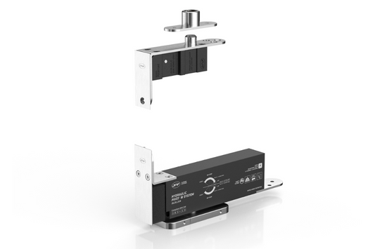 A product image of the JNF Hydraulic Pivot 100 Edge on a white background.