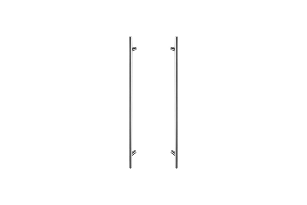 Product image of the IN.07.286.D.20.300 Monza Pull Handle Stainless Steel 300mm Pair on a white background.