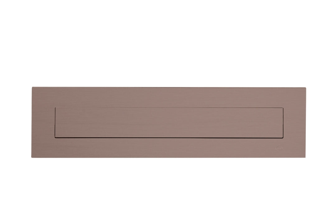 Product image of the Antique Brass Letter Plate 300mm x 80mm by Architectural Choice.
