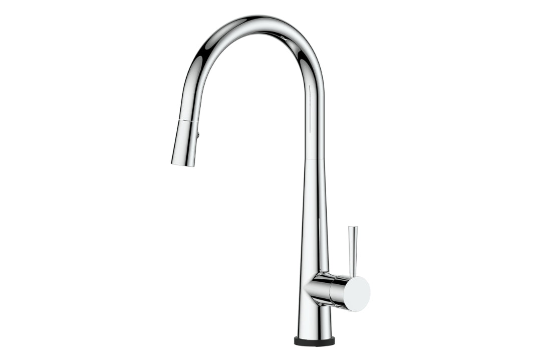 Galiano KONTACT® Sink Mixer in Chrome Plate – WELS 5 Star rated pull-down sink mixer