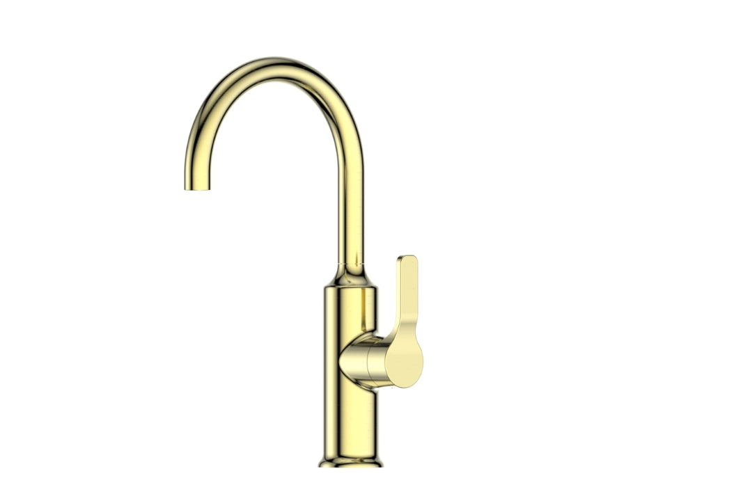 Product image of the Brushed Brass Craft Filter Faucet.