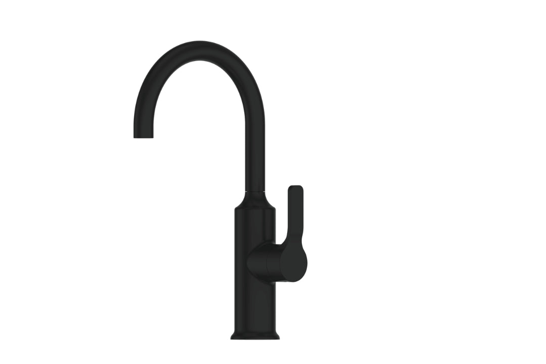 Product image of the Matt Black PVD Craft Filter Faucet.