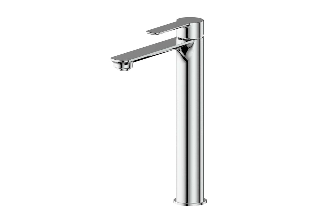 Astro II Tower Basin Mixer in Chrome Plate – chrome tower basin mixer with minimalist styling