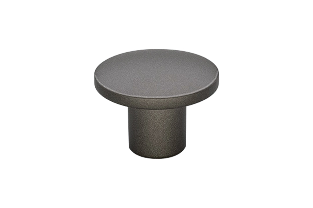 Kethy Yarra Cabinet Knob Matt Graphite – graphite finish knob for contemporary joinery and interiors.