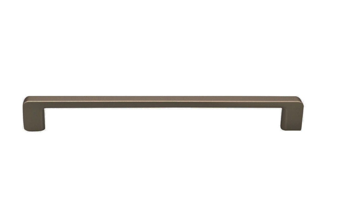 Bega Matt Graphite Cabinet Handle – modern silver cabinet handle for contemporary kitchens, vanities, and custom joinery by Kethy.