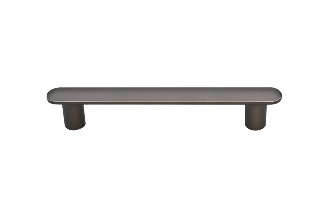 Yarra Matt Graphite Cabinet Handle by Kethy 128mm – modern pull handle for kitchen cabinets, wardrobes, and bathroom joinery.