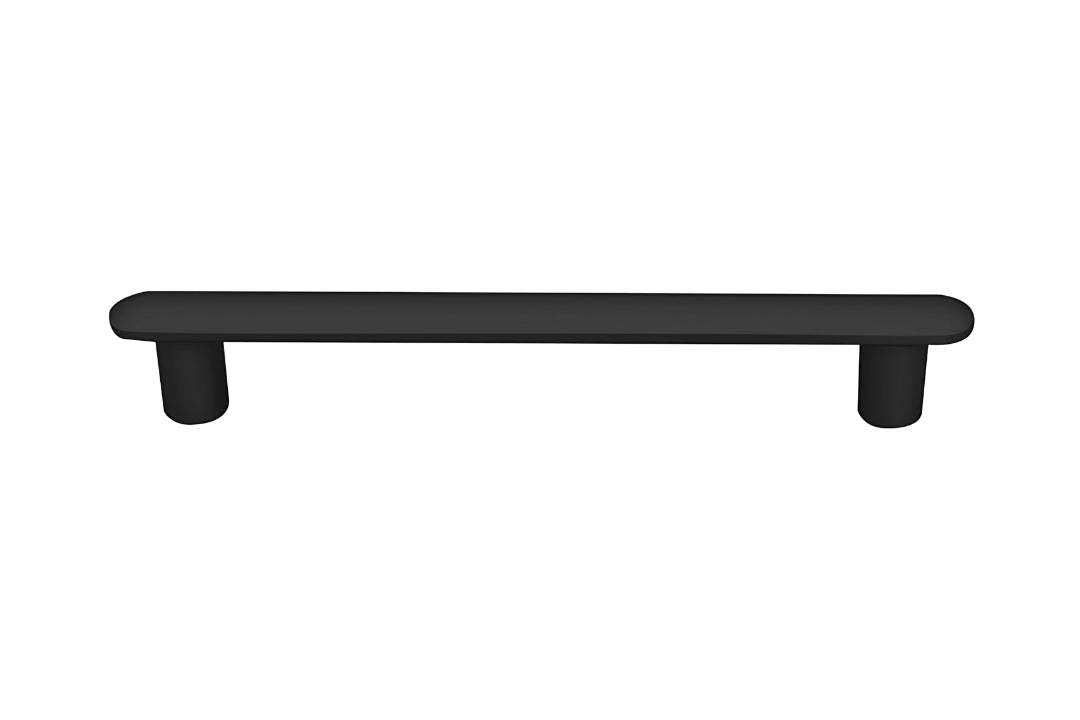 Yarra Matt Black Cabinet Handle by Kethy 160mm – modern pull handle for kitchen cabinets, wardrobes, and bathroom joinery.