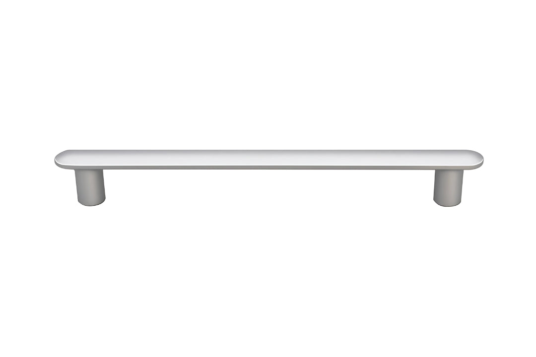 Yarra Matt Silver Cabinet Handle by Kethy 192mm – modern pull handle for kitchen cabinets, wardrobes, and bathroom joinery.