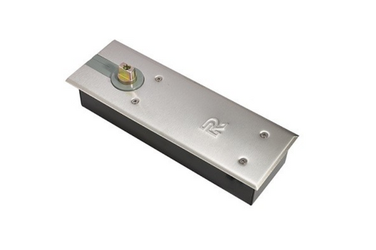 Product picture of the Zanda TS7306 Hold Open Double Action Floor Spring on a white background.