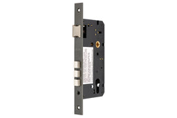 Zanda Euro Mortice Lock in Graphite Nickel – modern euro door lock finish for architectural projects.