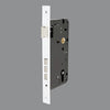Zanda Euro Mortice Lock in White – minimal white door lock for clean and modern aesthetics.