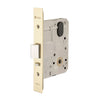 Product picture of the Zanda Satin Brass Commercial Mortice Lock 1450.SB on a white background.