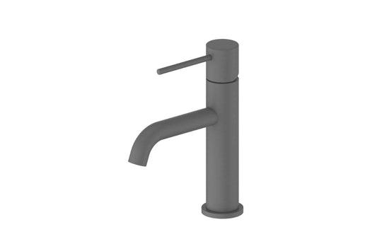 Gisele Basin Mixer in Gunmetal – sleek gunmetal basin mixer for high-end interior projects