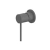 Gisele Shower Mixer in Gunmetal – gunmetal shower mixer tap for luxury architectural bathroom designs