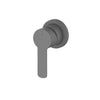 Astro II Mini Shower Mixer Trim Kit in Gunmetal – gunmetal mini shower mixer for contemporary architectural bathrooms