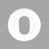 Zanda Astron Round Oval Escutcheon 55mm