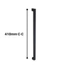 Product image of the 7099 Polo Pull Handle with measurements next to it in black writing on a white background.