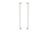Product picture of the Zanda Streamline Pull Handle 600mm 316 Stainless Steel back to back pair on a white background.