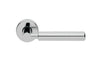 The Manital Amleto Polished Chrome Door Handle Pair.