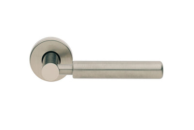 Product image of the Manital Amleto Satin Nickel Door Handle.