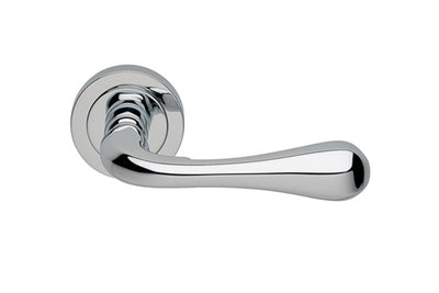 Product image of the Manital Astro Polished Chrome Door Handle.