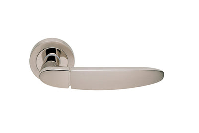 Product image of the Manital Atena Satin Nickel Door Handle.