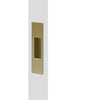 Product image of the BRS8001/92 Satin Brass Mardeco End Pull on a white background.