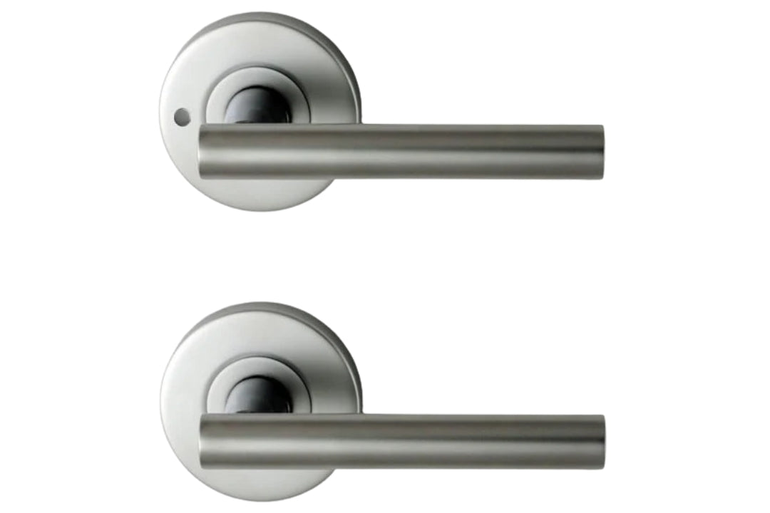 Nidus Domici Lever on Rose Satin Chrome - Multiple Applications Available