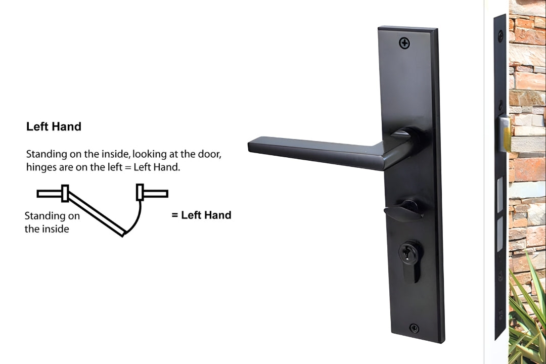 Nidus Marino Ozi-1 Lock Combo Black Entrance Set