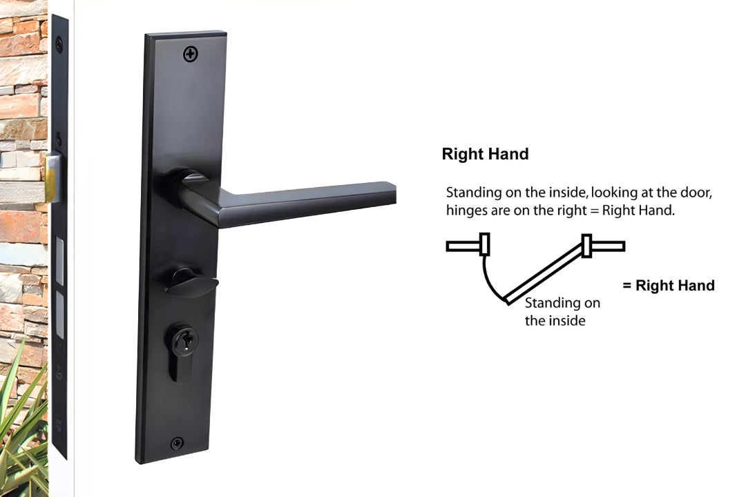 Nidus Marino Ozi-1 Lock Combo Black Entrance Set