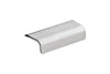 Kethy Modena Satin Stainless Steel Edge Pull DL2132/40A-SS – modern cabinet lip pull handle for kitchens, bathrooms, and custom joinery.