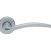 Manital Francy Door Handle Lever Set on Round Rose