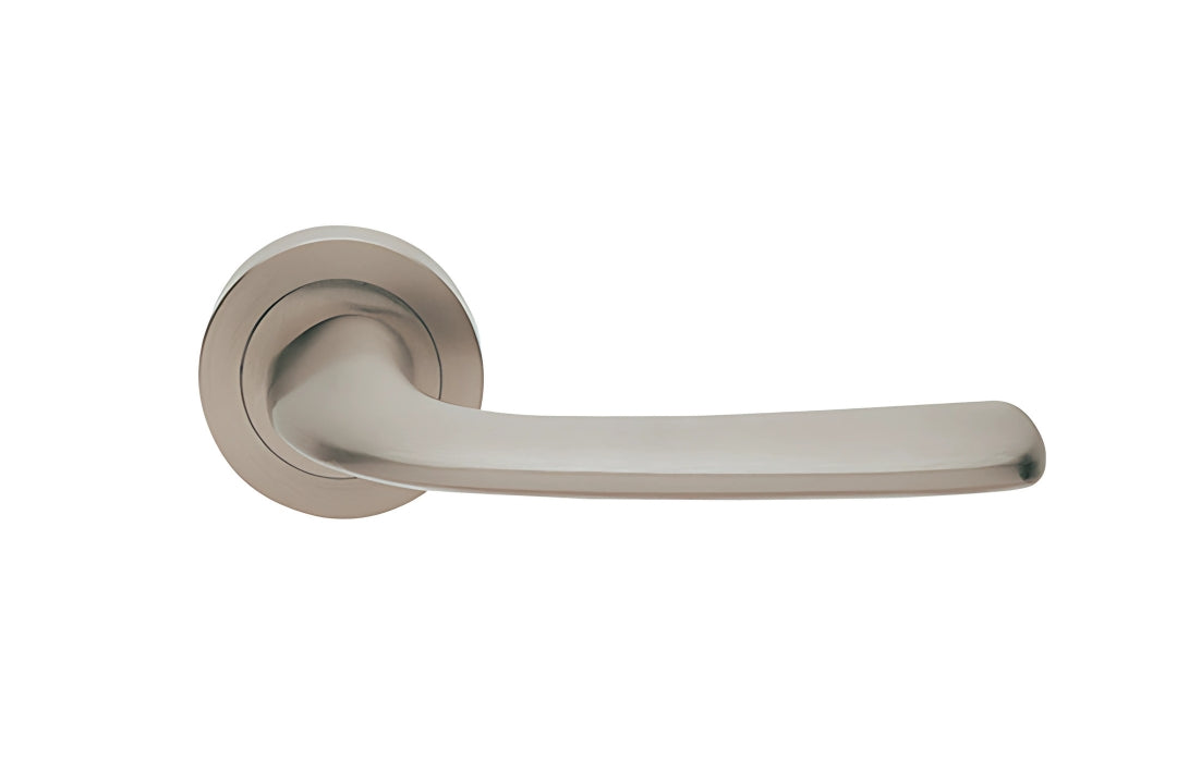 Manital Gogo Door Handle Lever Set on Round Rose