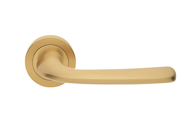 Manital Gogo Door Handle Lever Set on Round Rose