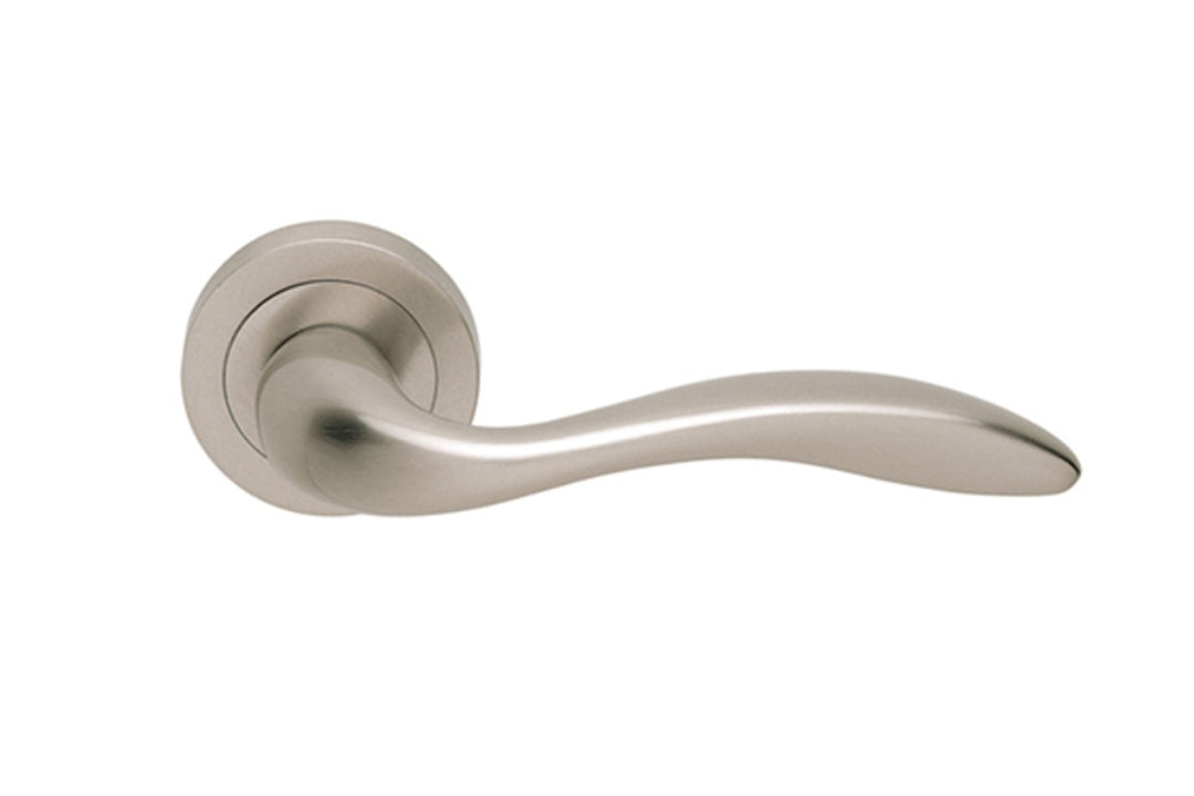 Manital Giava Door Handle Lever Set on Round Rose