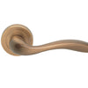 Manital Giava Door Handle Lever Set on Round Rose