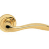 Manital Giava Door Handle Lever Set on Round Rose