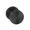 Product image of the IN.00.092.G.TB Metro Matt Black Mortice Door Knob 50mm Pair on a white background.