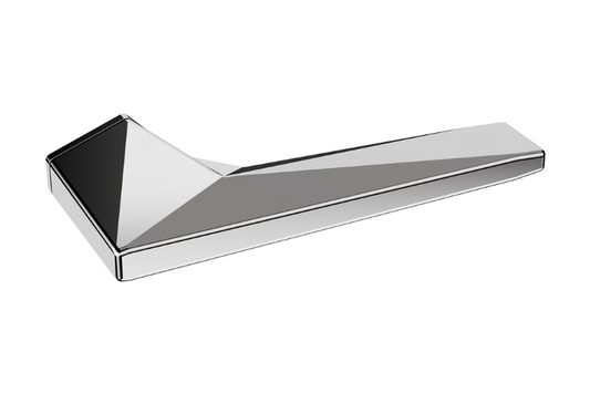 Product image of the Archi Sketch Polished Chrome Door Handles by Architectural Choice.