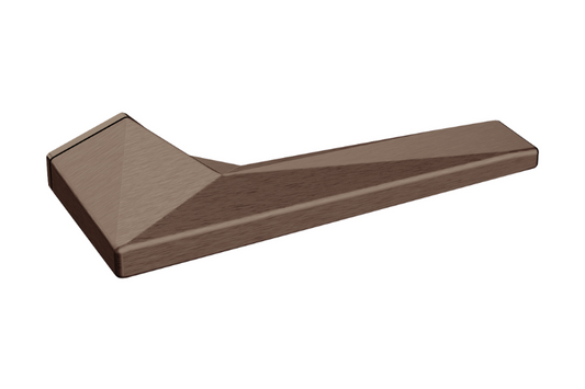 Product image of the Archi Sketch Antique Brass Door Handles by Architectural Choice.