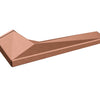 Archi Sketch Titanium Copper lever handle for modern architectural doors on a white background.