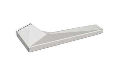 Archi Sketch satin stainless lever handle for modern architectural doors.