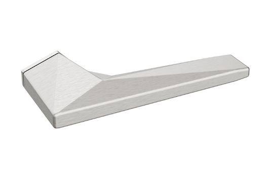 Product image of the Archi Sketch Brushed Chrome Door Handle by Architectural Choice.